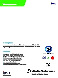 INVT BPD Solar Pump Inverter. Rated power 0.75kW to 4kW